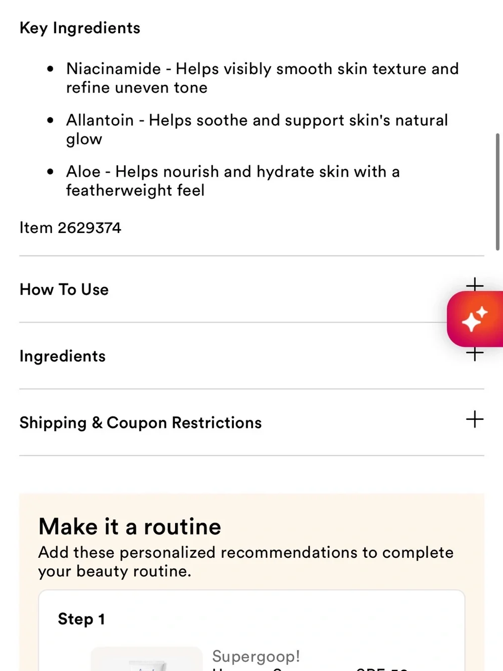 ILIA True Skin Serum Foundation — Warm Beige Bottle